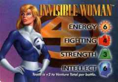 Invisible Woman 4-Grid Character Card